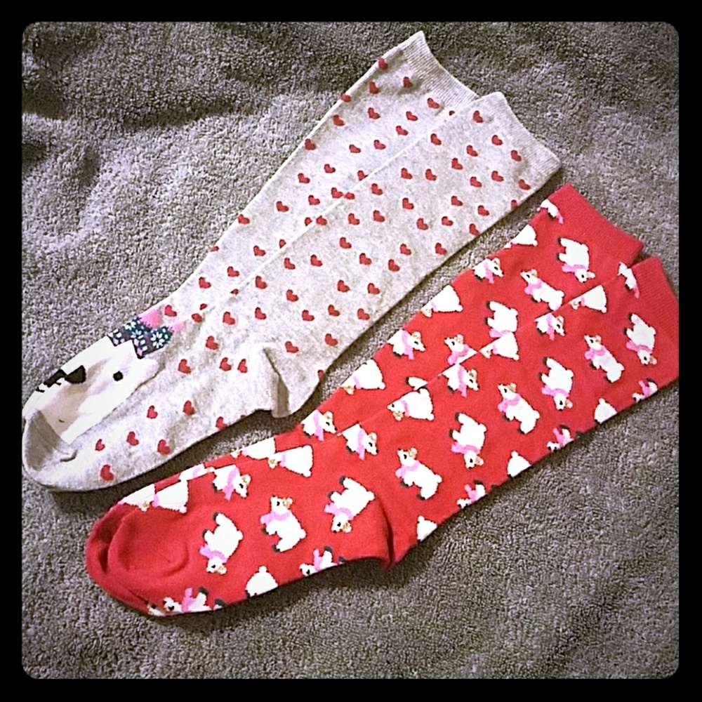 Girls sz 5 or womens sz 7 boot socks bundle